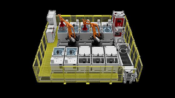 JUNHE®QUDR0180 Μηχάνημα Πλήρους Αυτόματου Καθαρισμού Πολλαπλών Δεξαμενών