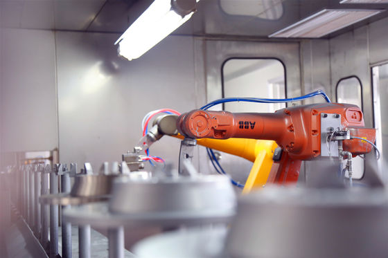 Καλή τιμή Ηλεκτρική εμβύθιση ελέγχου που ντύνει την αυτοκινητική γραμμή ψεκασμού θέρμανσης επαγωγής δίσκων φρένων συστημάτων σε απευθείας σύνδεση